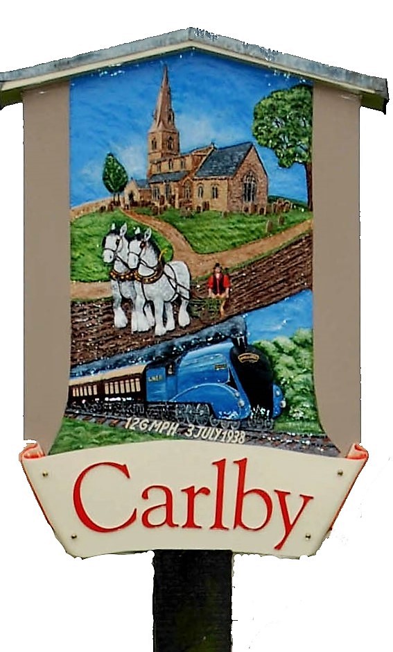 Carlby Village sign